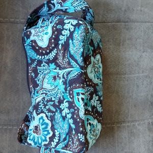 Small brown and blue Vera Bradley  bag!